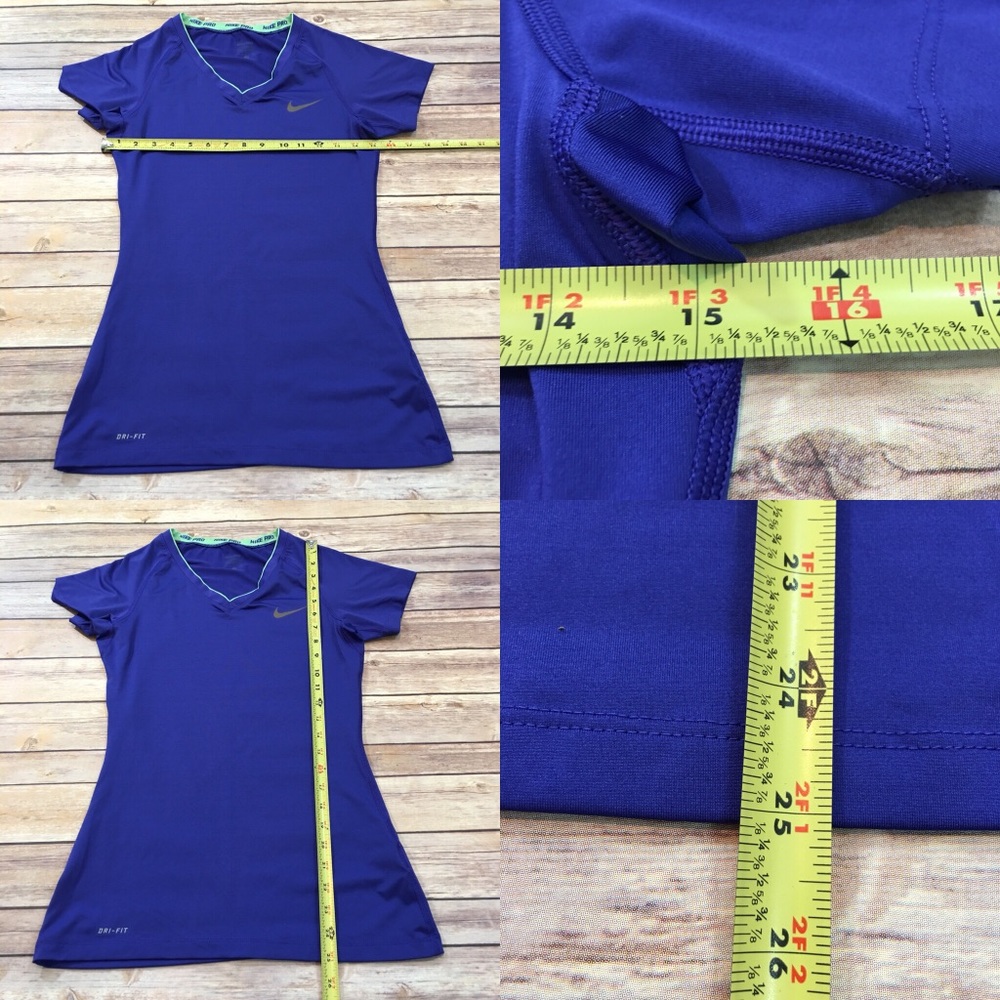 SOLD Size Small Nike Pro Dri- Fit Fit & Flare Tee - Picture 2 of 8